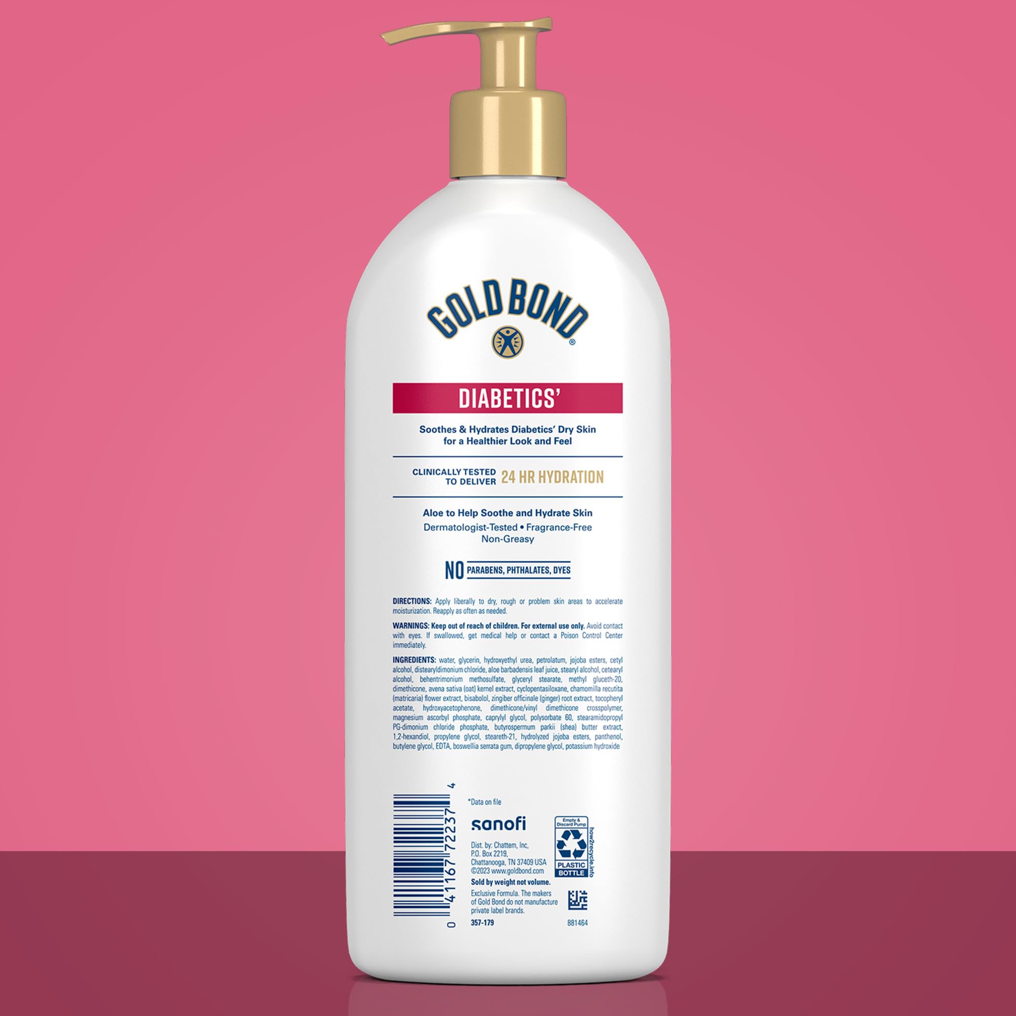 Amazon.com: Gold Bond Diabetic Body Lotion, Dry Skin Relief with